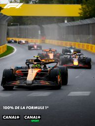 100% de la F1 (sur CANAL+ et CANAL+SPORT)